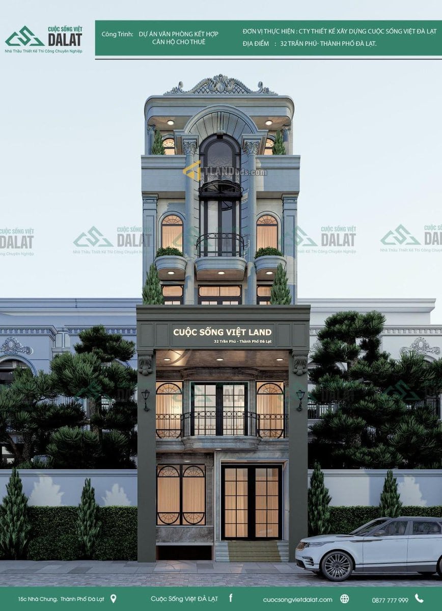 CẦN SANG DỰ ÁN MẶT TIỀN TRẦN PHÚ ĐÀ LẠT Chìa Khoá trao tay 25.5 tỷ (VĂN PHÒNG + KẾT HỢP CĂN HỘ CHO THUÊ)